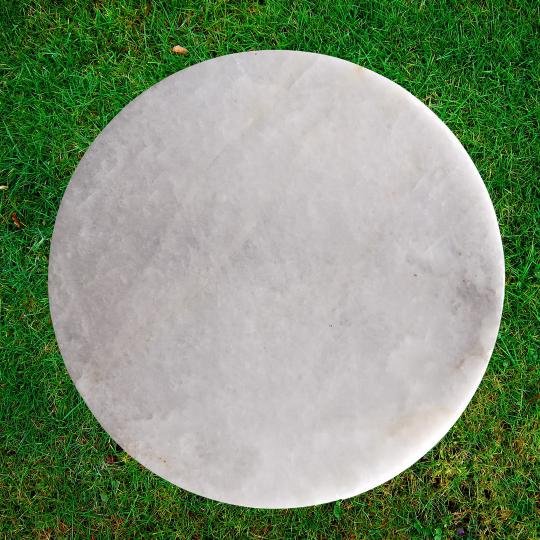 Crystal White Gemstone Slab